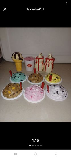 Vintage dairy queen ice cream play pretend