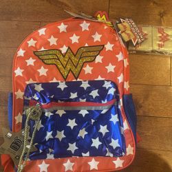 Superhero Wonder women Backpack 