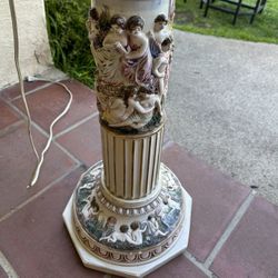 Capodimonte Lamp Or Plant Stand 