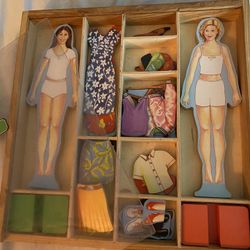 Magnetic Dress Up Doll