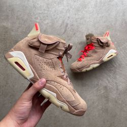 Jordan 6 Retro x Travis Scott Mid British Khaki