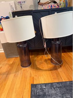 Beautiful Lamps- Blue Base
