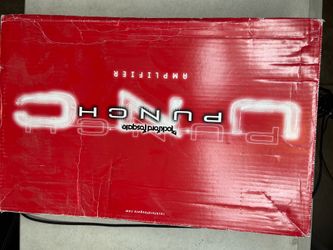 Rockford Fosgate Punch P4004 4-Channel Car Audio Amplifier 400W RMS