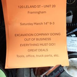 Garage Sale Excavation 