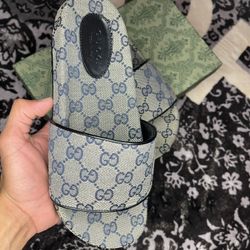 Gucci Monogram Slides