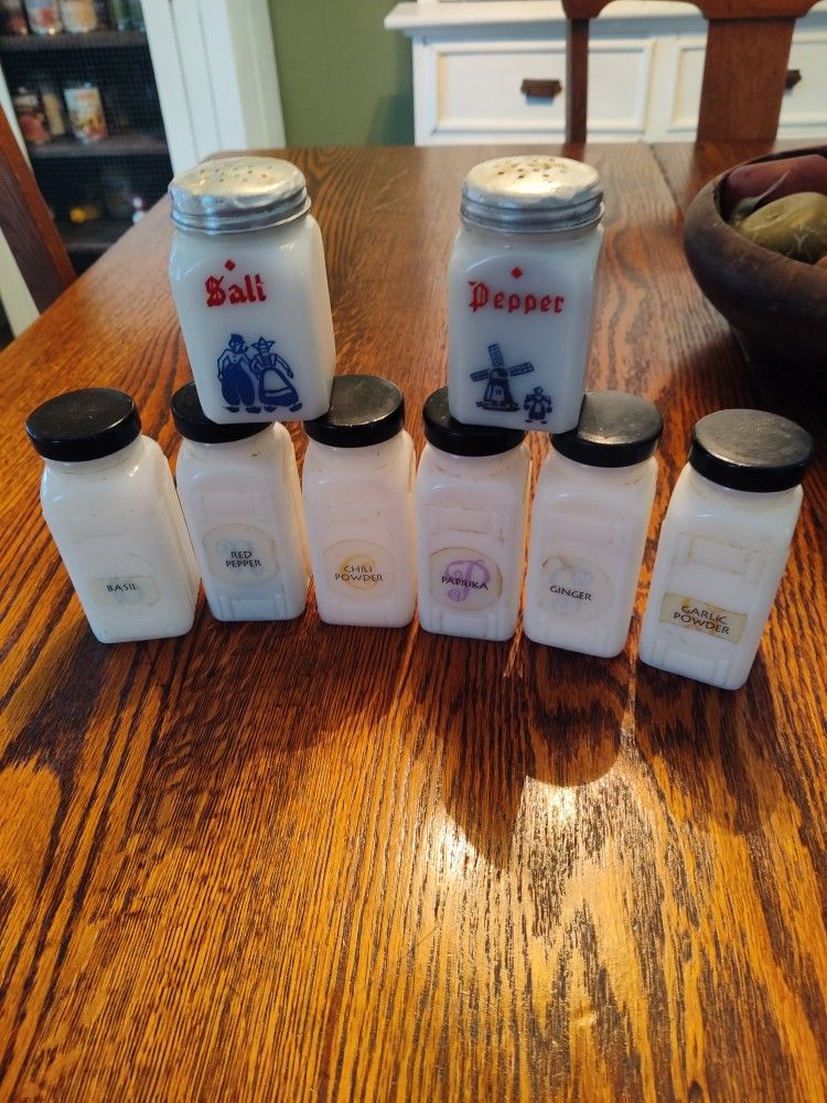 Vintage Spice Containers