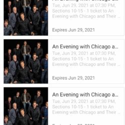 Tickets / Chicago