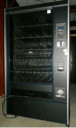 Soda and snack machines.