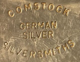 Vintage Belt Buckle, Calf Roping, Rodeo, Comstock Silversmiths, Silver, Quality, Heavy Duty, Cowboy, Western, Country, Southwest, 4" x 1/2", Nice, Fas