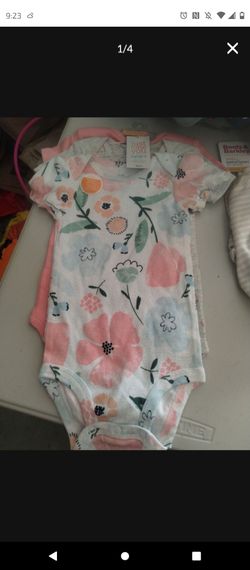 New Carter's onesies