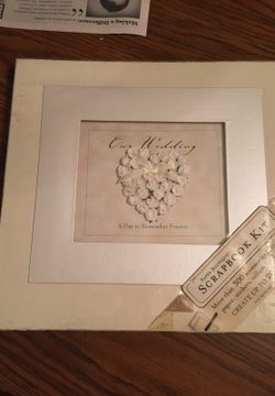 Wedding scrapbook. 20 pages