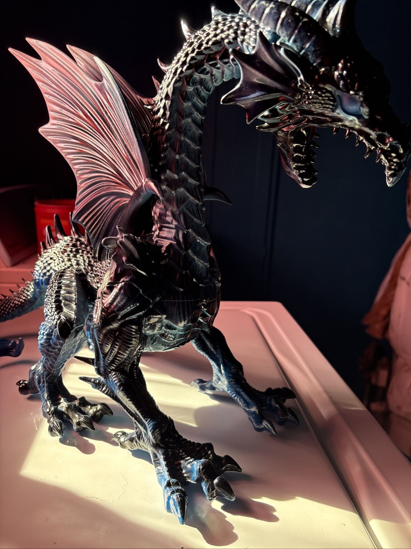 Battery Operated Blue Dragon