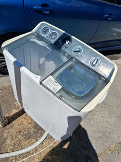 Small washer and dryer