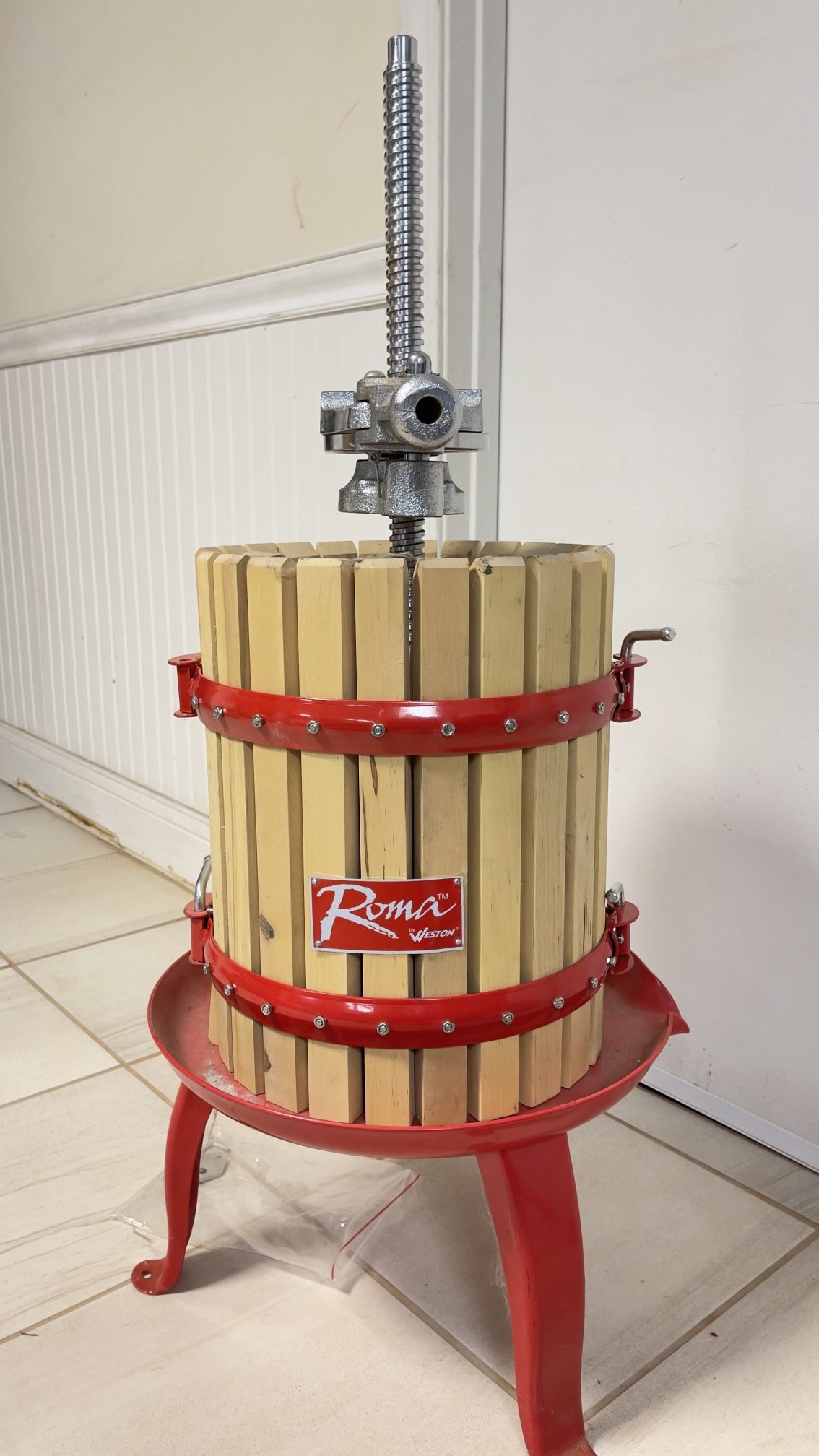 Weston Roma Fruit Wine Press