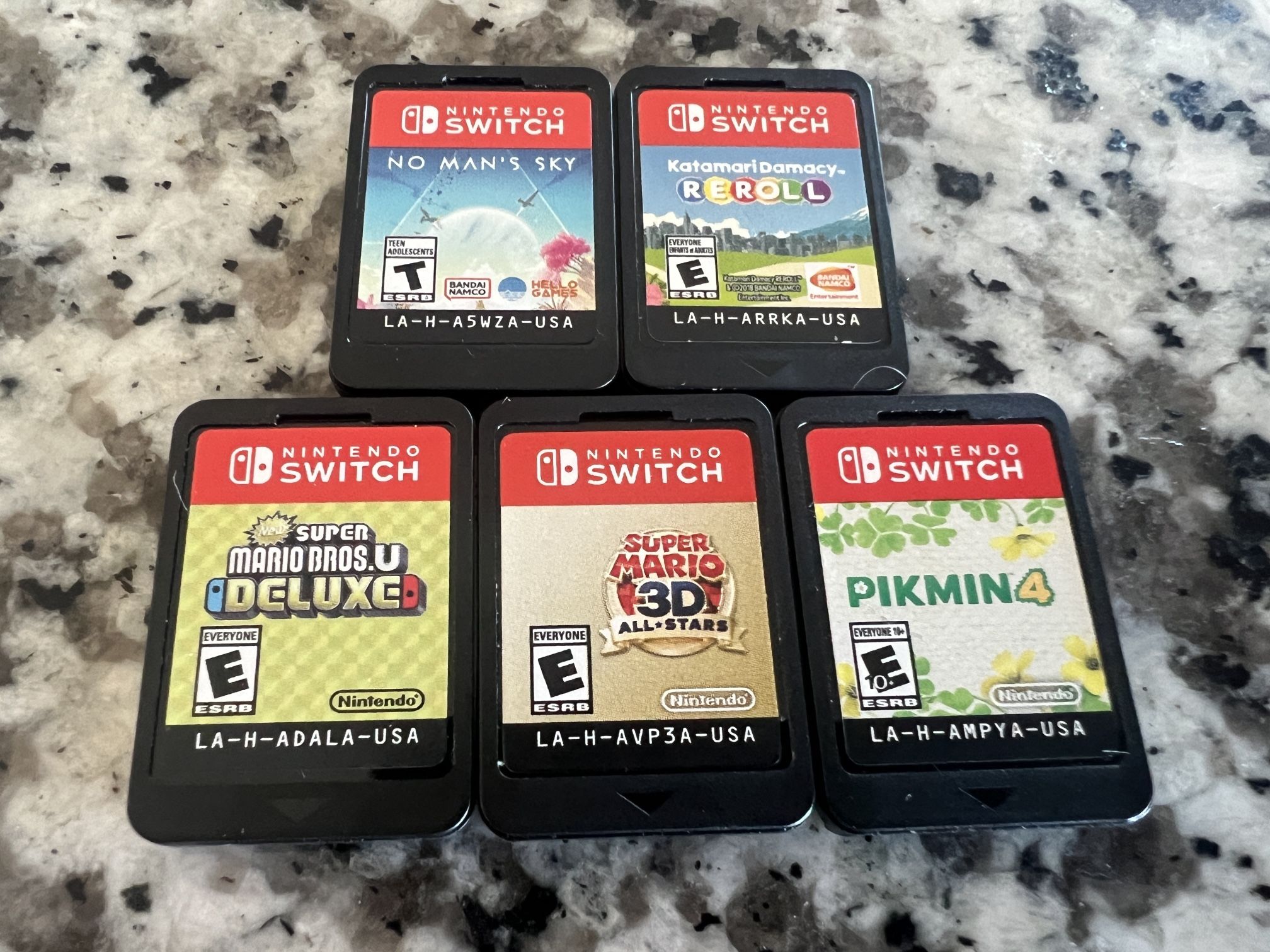 No Man’s Sky Pikmin 4 Super Mario 3D All Stars Kamari Damacy Mario Deluxe Nintendo Switch