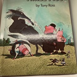 Vintage 1980 | The Three Little Pigs Hardcover Book