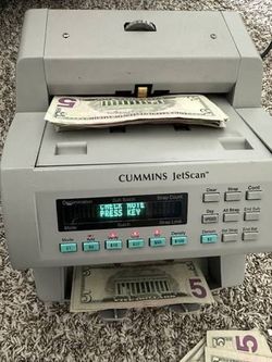 Cummins-Allison JetScan 4062 Single-Pocket Currency Counter Scanner ((contact info removed))