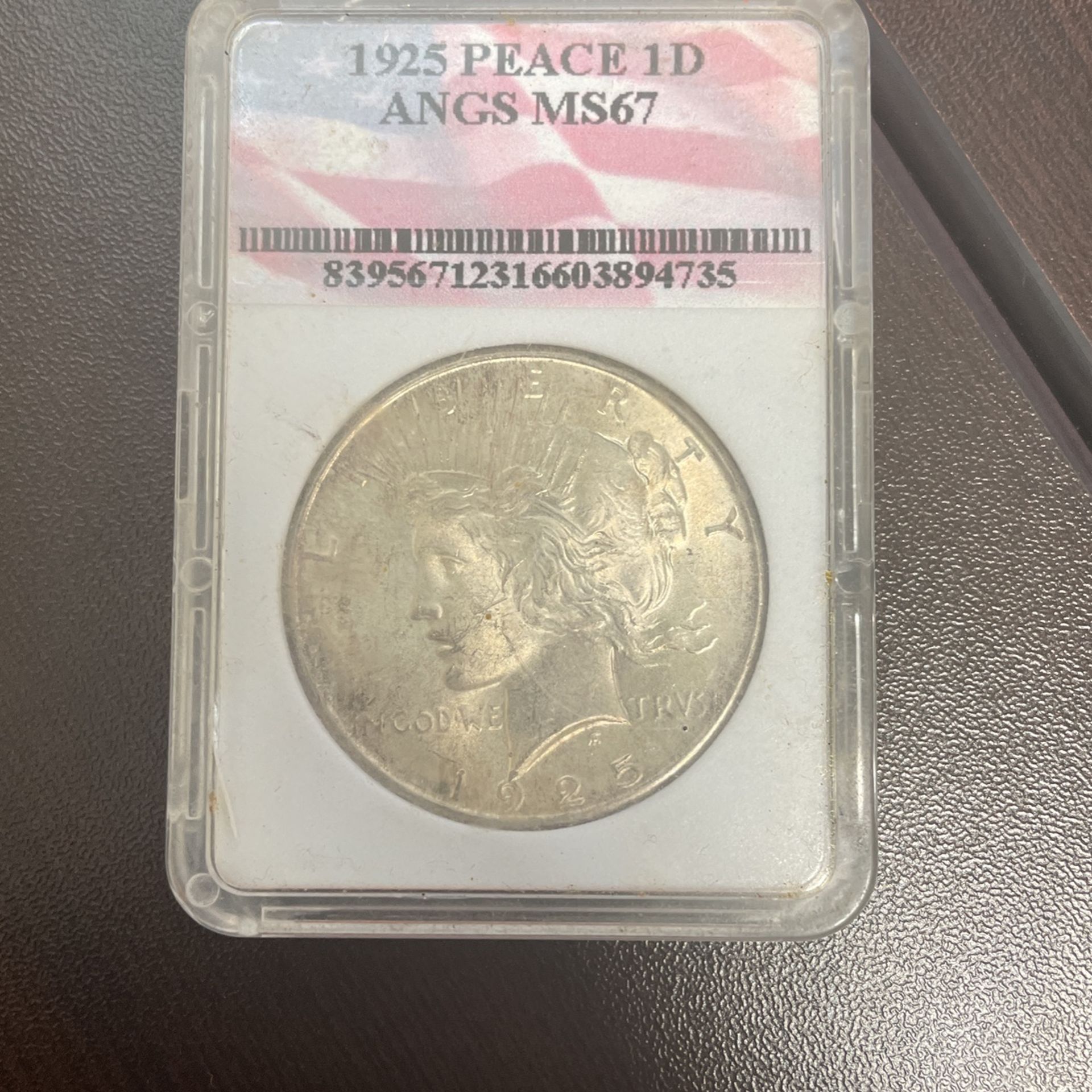 1925 Peace 1D ANGS MS1D