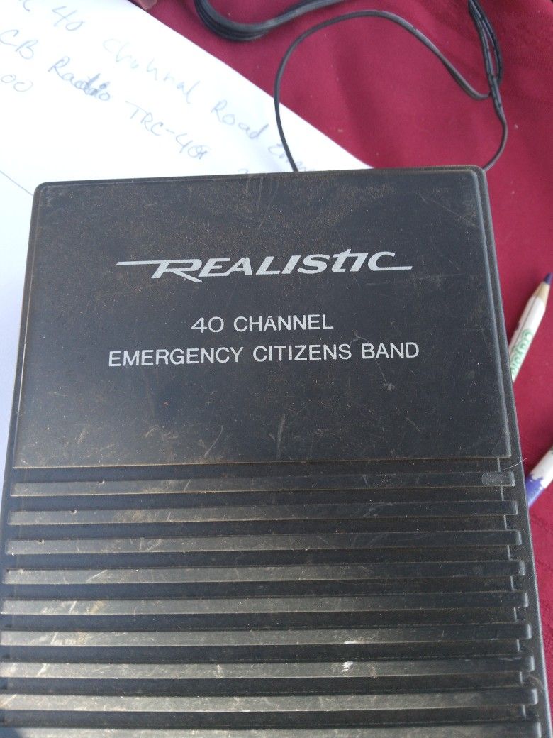 40 Channel Emergency Band Radio