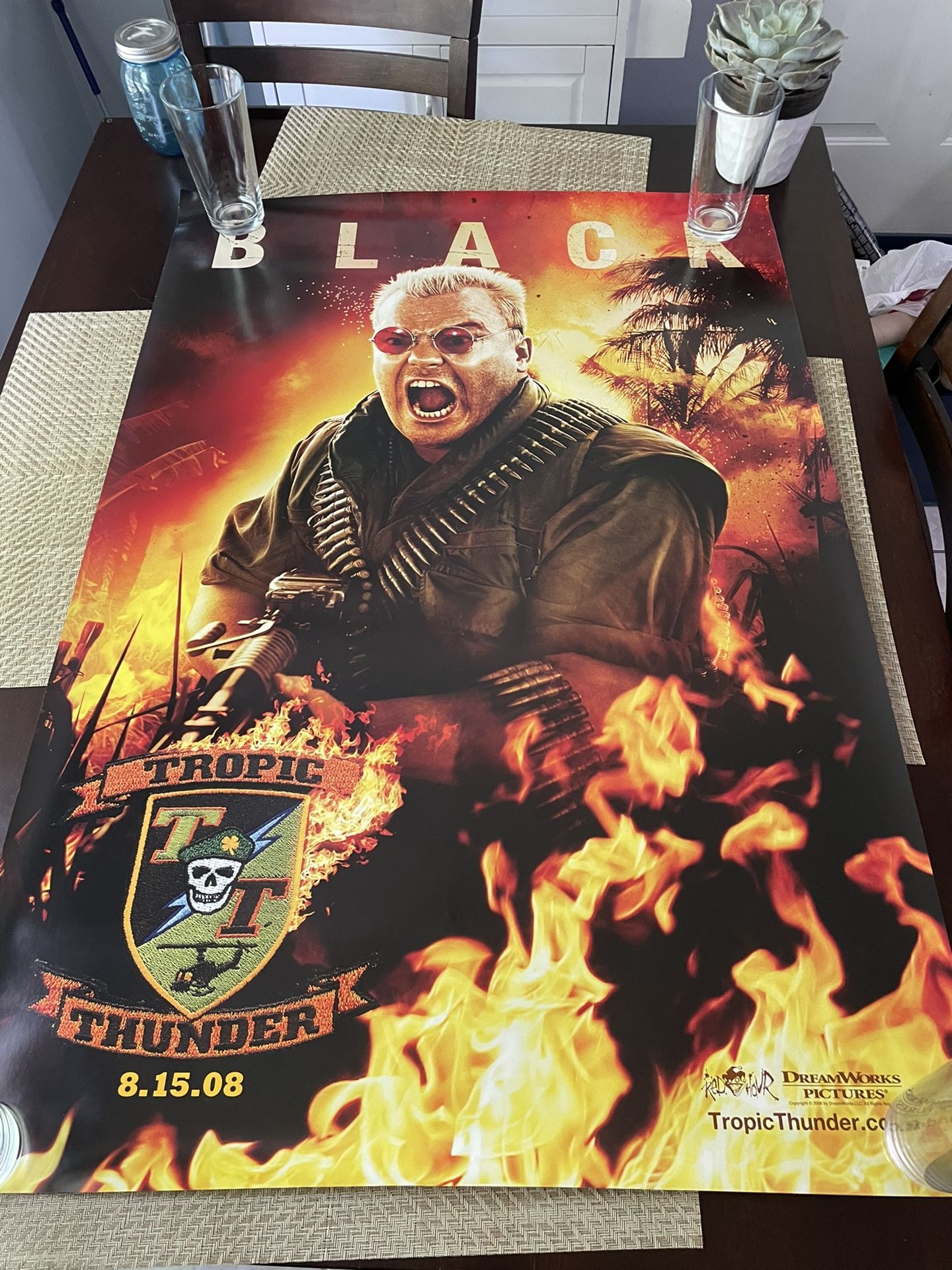 Tropic Thunder Movie Poster (27”x40”)