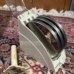 Cuisinart Disc Holder With Discs 