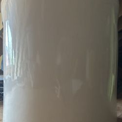 White IKEA Flower Pot