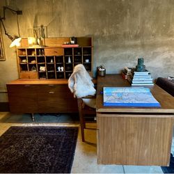 Mid-Century Modern L-Shaped Executive Desk by George Nelson for Herman Miller