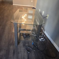 3DECK-GLASS -📺TV STAND
