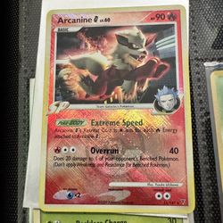 Arcanine Pokemon Card $10 