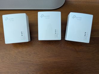 Powerline Adapters x3 (tp-link AV1000))