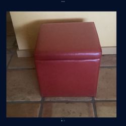 Faux Leather Storage Ottoman       Furniture. Decor.   Organize.  Storage 
