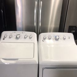 General Electric Washer And Gas Dryer 