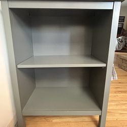 Small Grey Bookshelf 