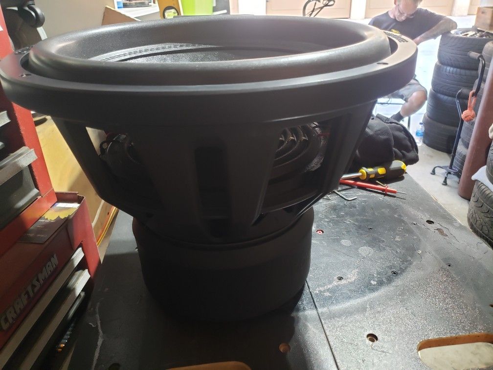 15" Subwoofer/Bocina, Powerbass 15" 3XL Dual 2 Ohm. 1500 rms 3000 peak. High Quality Heavy SPL & SQ Sub.