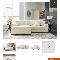 Beige Sectional Couch
