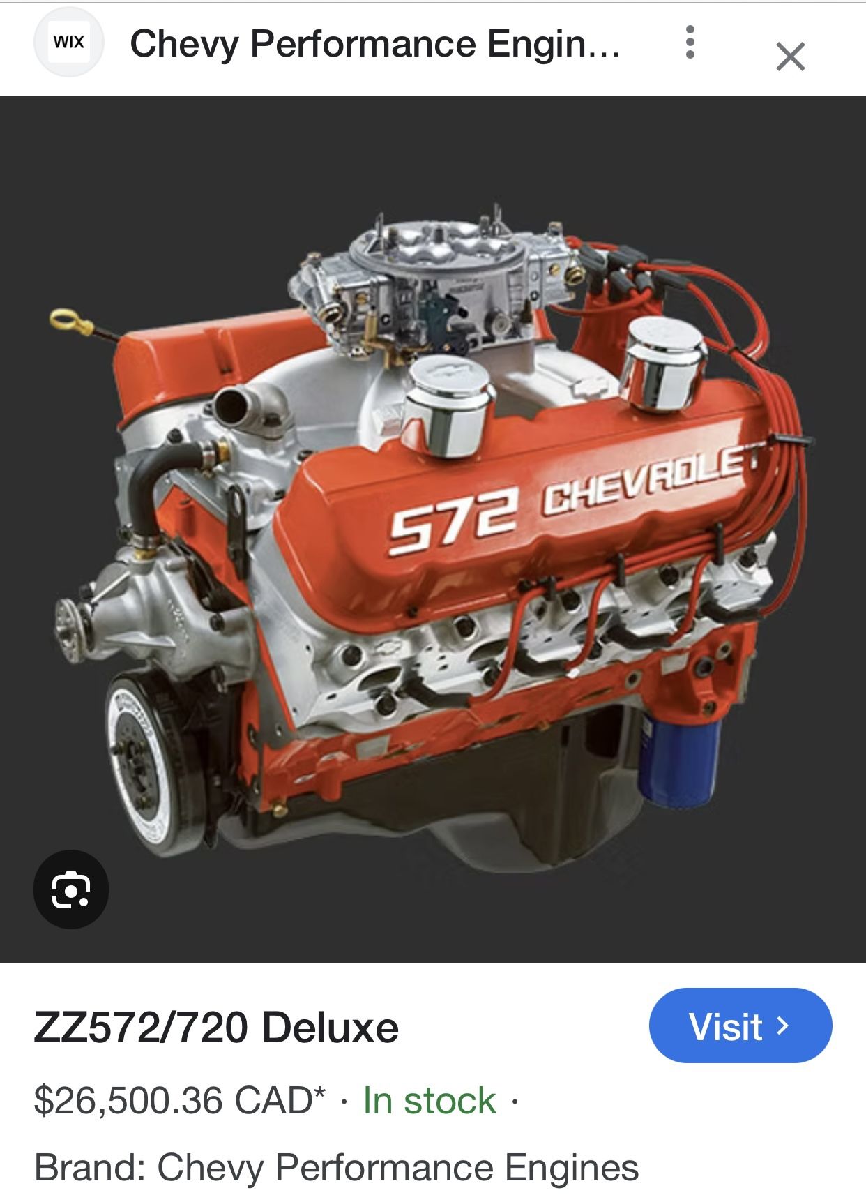 572 Big Block Chevy