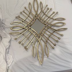Antique Gold Mirror