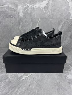 Amiri Star Court Low Black Sneaker