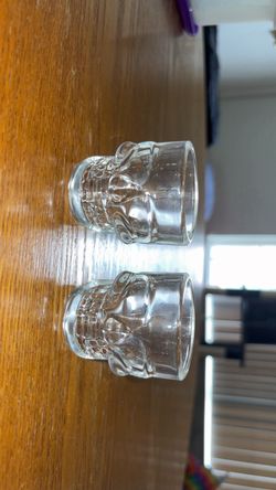 Skull Shot Glasses Set of 2