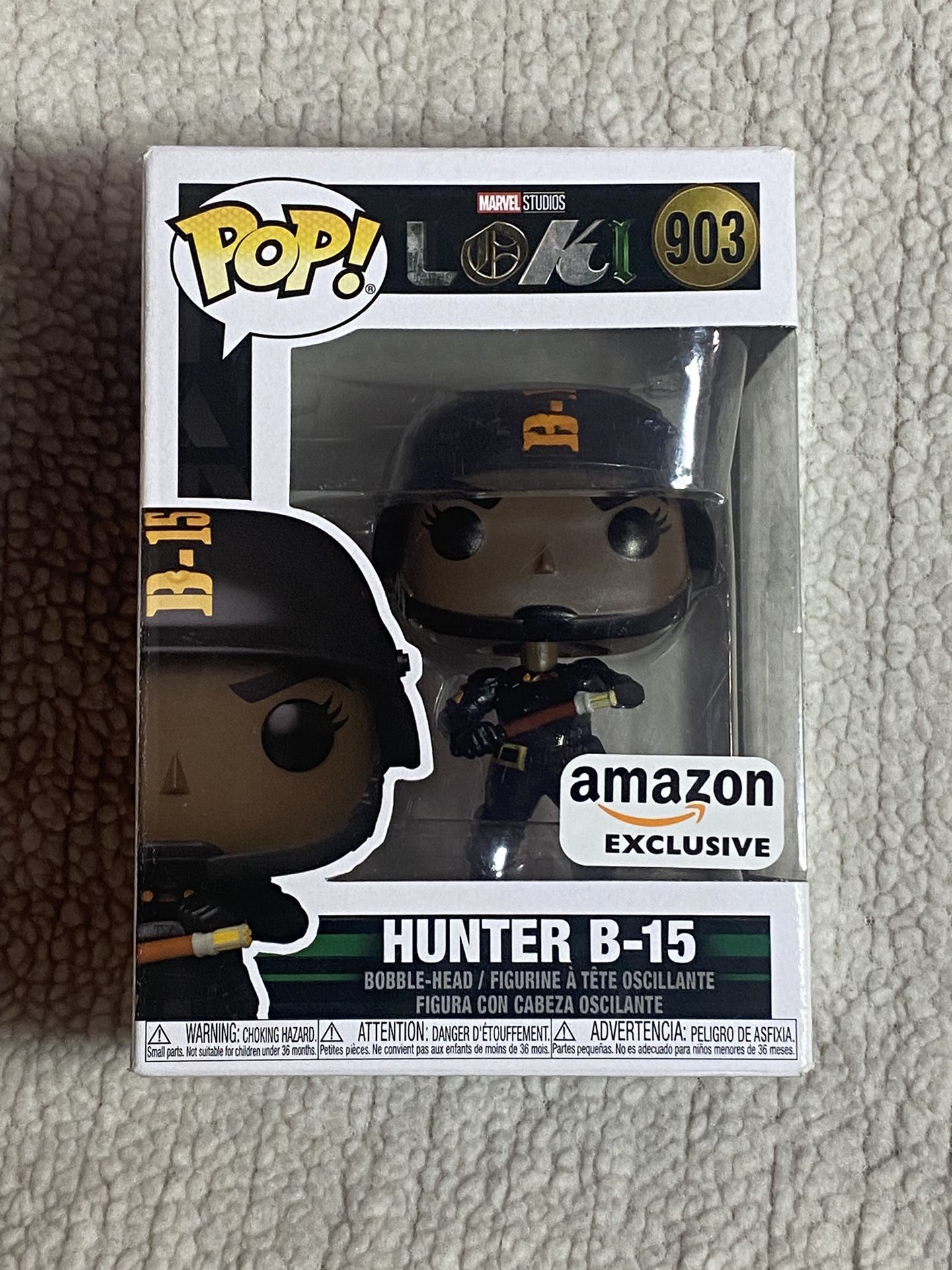 Funko Pop Marvel Studio Loki #903-Hunter B-15 Amazon Exculsive