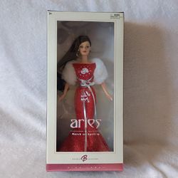 2004 Barbie Collector Pink Label Aries Barbie Doll - New - C6240