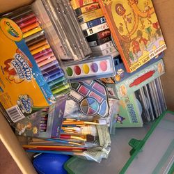Kids Art Supplies, Books CDs