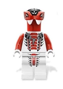 LEGO Ninjago Fang-Suei minifigure with accessories