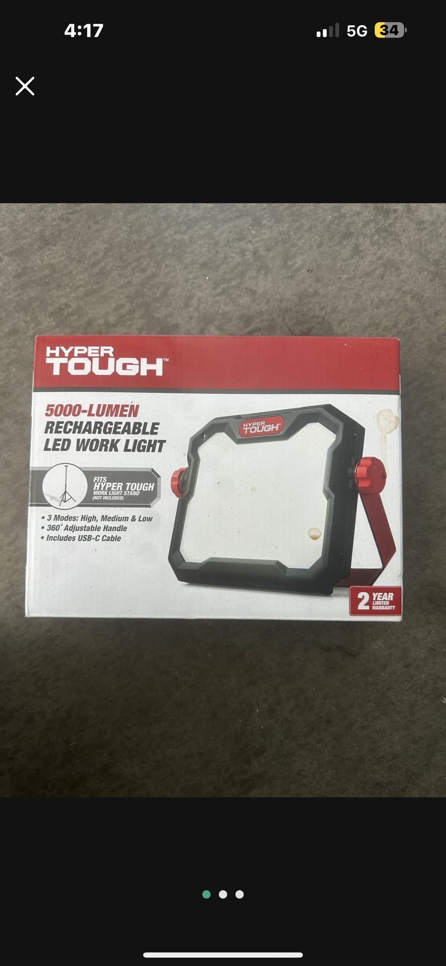 Hyper Led Light Portable Charger 