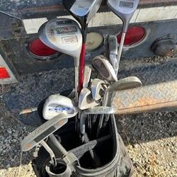 Golf Club Set And Bag
