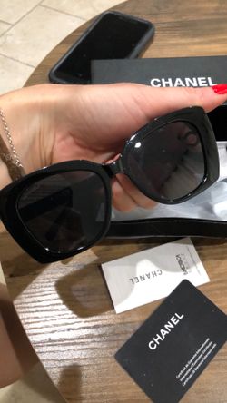 Chanel sunglasses black