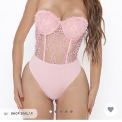 Pink Bodysuit 