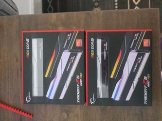 Trident white DDR5-6000 Ram. 4X16GB