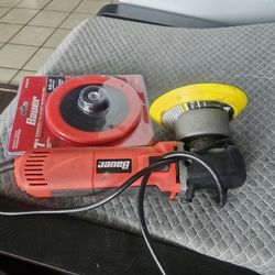 Bauer Corded Buffer With Extra Backing Pad