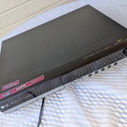 1000 Watts 5.1-ch  Receiver with 5 Disc DVD changer.